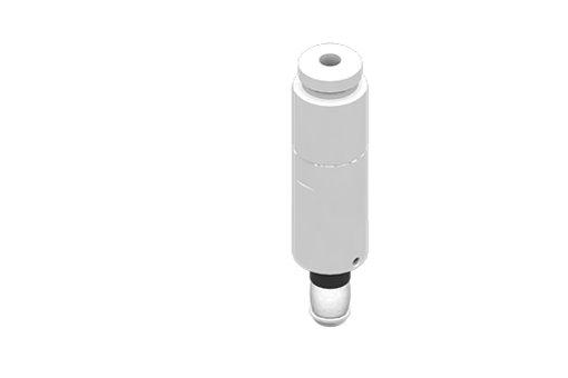 Pinza de expansión Silicona, talla 8 mm, con alimentación coaxial M5, 4,5/8 bar - MFD08S01CL