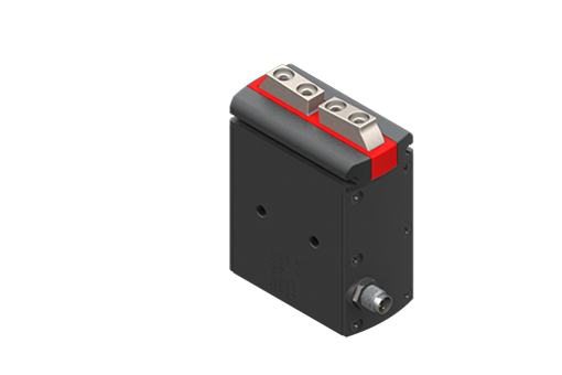 Self-centring angular electric gripper, 24Vdc, 11 W, PNP, M8 3-pin, peak 1.2A, servo DC motor with built-in controller, Max. 0.85 Hz at 30°C, IP54, with bushings - MPBM2540