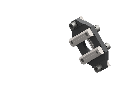 Cross mounting bracket for profiles, 25/50 mm, with screws - MFI-A13