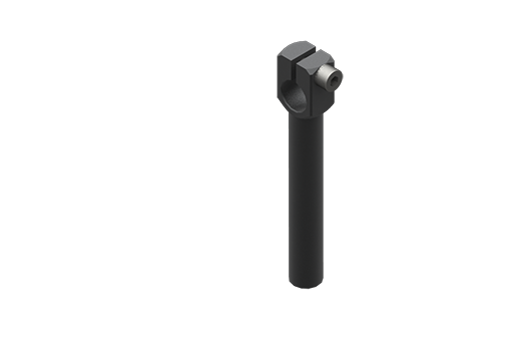 Clamp leg, diameter 10 mm, medium, with screws - MFI-A159