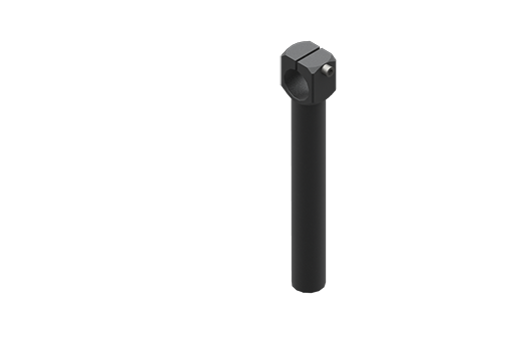 Tijă prindere, diametru 30 mm, lung, cu șuruburi - MFI-A166