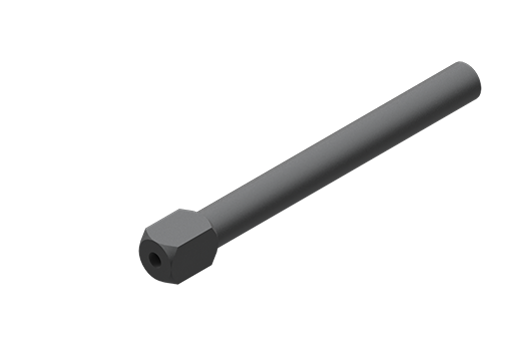 Nožica za vakuum kapu, prečnik 10 mm, duga, ženski M5 - MFI-A172