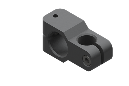 アクチュエータ固定用ブロック、直径14 mm 20 mm、ネジ付 - MFI-A215