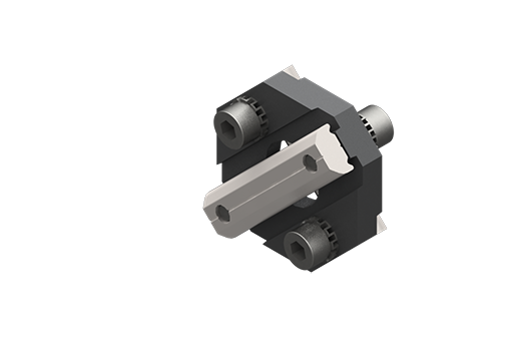 Profiller için çapraz montaj braketi, 18/25 mm, vidalı - MFI-A265