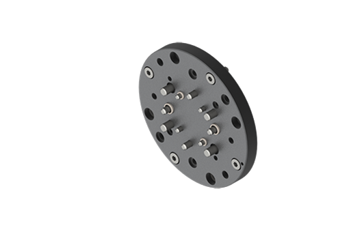 Flange with screws for mounting Mechatronics grippers onto a robot with ISO 9409-1-50-4-M6 interface (gripper side) - MFI-A374-B