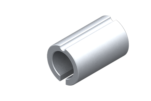 アルミニウム製丸型レデューサー、直径30 mmから20 mm、長さ48 mm、TFC用 - MFM-A10-48P