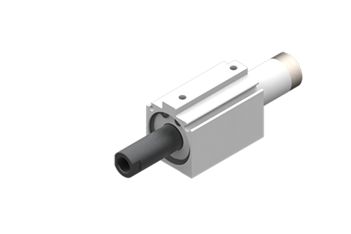 Cylinder pneumatyczny, zabezpieczony przed obracaniem, G1/8 przez otwór i trzpień, średnica 20 mm, 2/8 barów, M5 - OFL3030