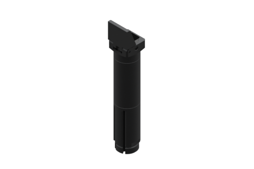 Kenetleme için tek parmaklı açısal pnömatik tutucu, çap 30 mm, 2.5/8 bar, M5, sensör yuvalı - OFR30-95S