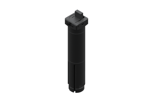 Pneumatischer Einfinger-Winkelspanngreifer, Durchmesser 30 mm, 2,5/8 bar, M5, mit Sensorsitz - OFS30-90S