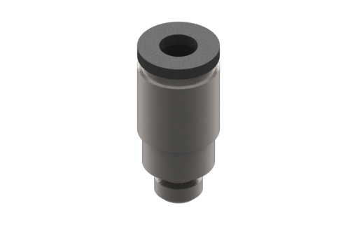 Racor recto macho cilíndrico, diámetro tubo 4 mm, M5 (10 pzs) - RG.50-020-00N01
