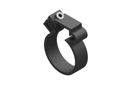 Sensor mounting clamp with tie-rod fastening for cylinders of diameter 13.3 mm - XF-13