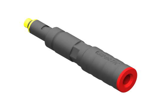 EJ-LARGE-HV-2 ejector with holder, integrated silencer and non-return valve - 3300052