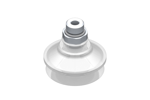 "VG.B42 suction cup, silicone, 50 Shore, G1/4"" male, 17 mm hex" - 2321568