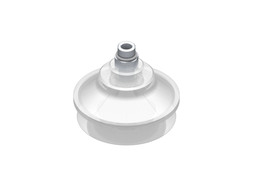 "VG.B53 suction cup, FDA-compliant silicone, 50 Shore, G1/8"" male, 12 mm hex" - 2321571