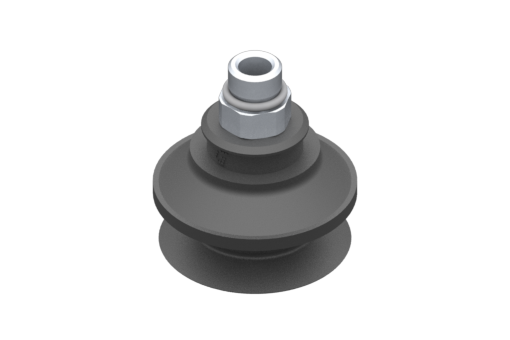 "VG.B33 suction cup, EPDM, 50 Shore, G1/8"" male, 12 mm hex" - 2321612