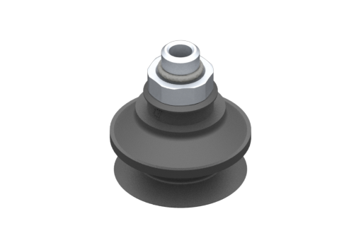 VG.B33 suction cup, EPDM, 50 Shore, G1/8″ male, 16 mm hex - 2321614