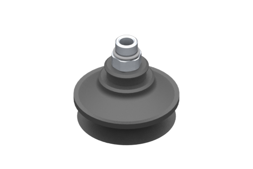 VG.B42 suction cup, EPDM, 50 Shore, G1/8″ male, 12 mm hex - 2321626