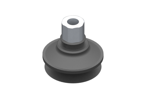 VG.B42 suction cup, EPDM, 50 Shore, G1/8″ female, 16 mm hex - 2321627