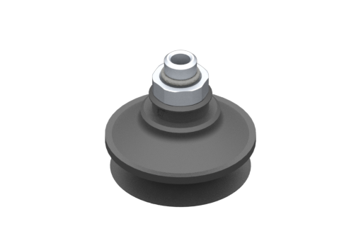 VG.B42 suction cup, EPDM, 50 Shore, G1/8″ male, 16 mm hex - 2321628