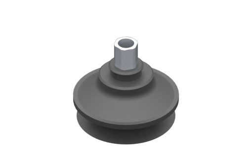 "VG.B53 suction cup, EPDM, 50 Shore, G1/8"" female, 12 mm hex" - 2321639