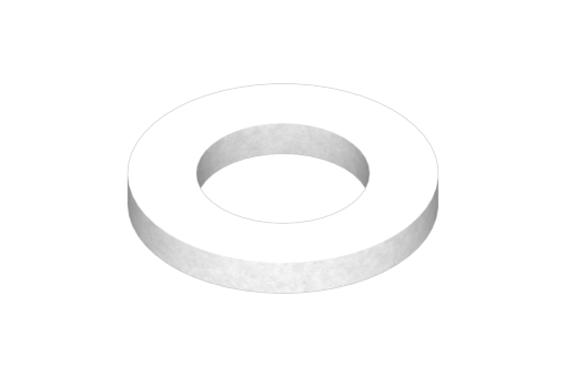 Ring aus FDA-Silikonschaum für Saugnäpfe Durchmesser 22 mm, Dicke 2 mm - 0000010
