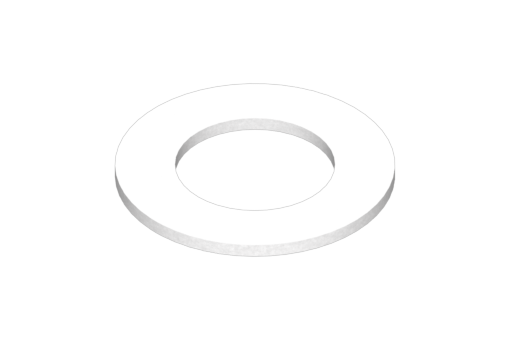 แหวนในโฟมซิลิโคนมาตรฐาน FDAสำหรับถ้วยดูด เส้นผ่าศูนย์กลาง 53 มม. ความหนา 2 มม. - 0000013