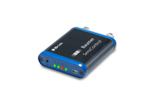 Iolink Principal com conect. bluetooth, porta tipo A, bateria recarreg. c/ cabo mini USB, cabo USB incl., conectores M12 4 pinos (principal) e 5 pinos (dispositivo). Funcionamento por smartphone e APP - IOL-MASTER