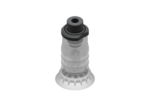 LPG.41 suction cup, FDA-compliant silicone, 40 Shore, G3/8″ male, with insert - 2322109