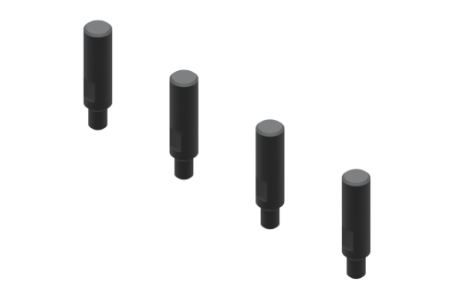 Storage pins for side B, diameter 6 mm - EQC05-K1