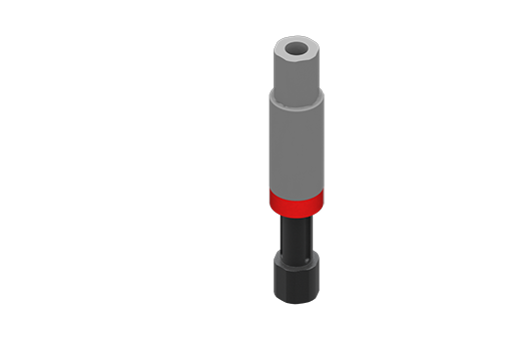 Odpružený držák s aretací Ø20, zdvih 25mm , závit pro připojení 1/8 - VSN2025H