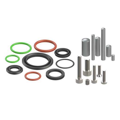 Spare parts for gaskets, pins and screws for gripper (S25) - S25-KITU