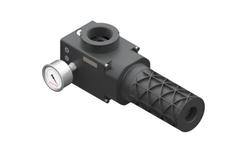 Pompe à vide EJ-CEN-LARGEX9-HF avec silencieux et vacuomètre analogique, port de vide G1-1/2” - 3330151