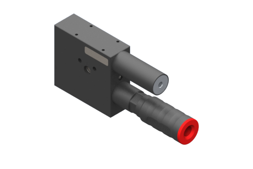 Pompa a vuoto EJ-BLOWOFF-LARGE-HF-2 con holder e silenziatore integrato, porta del vuoto G1/2" - 3030191