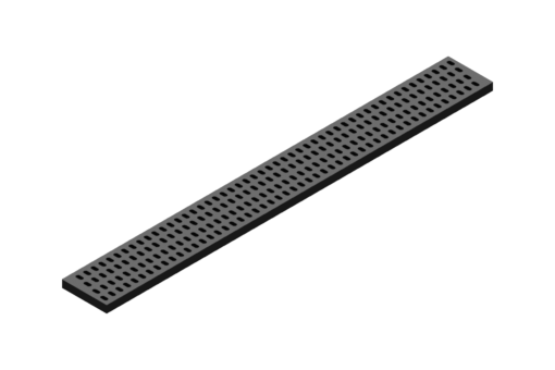 Запасная губка из EPDM, 120 × 1000 мм, толщина 20 мм, мелкий шаг - 353012010