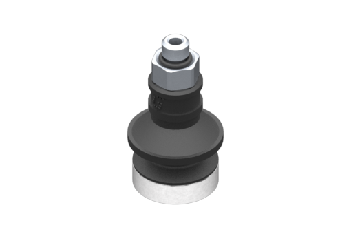 Suction cup VG.B16 EPDM 50 Shore M5 Male, Hex 8 mm with Silicone ring - 0321592