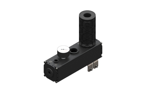 Vakuumpumpe EJ-CLS-LX3-HF-3 mit analogem Vakuummeter, Montageplatte und Schalldämpfer, G3/4"-Vakuumanschluss - 3330172